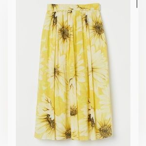 H&M Sunflower Skirt